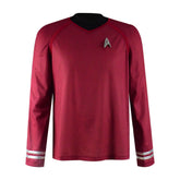Star Trek Into Darkness Yellow Shirt Star fleet Uniform Cosplay Costume ACcosplay